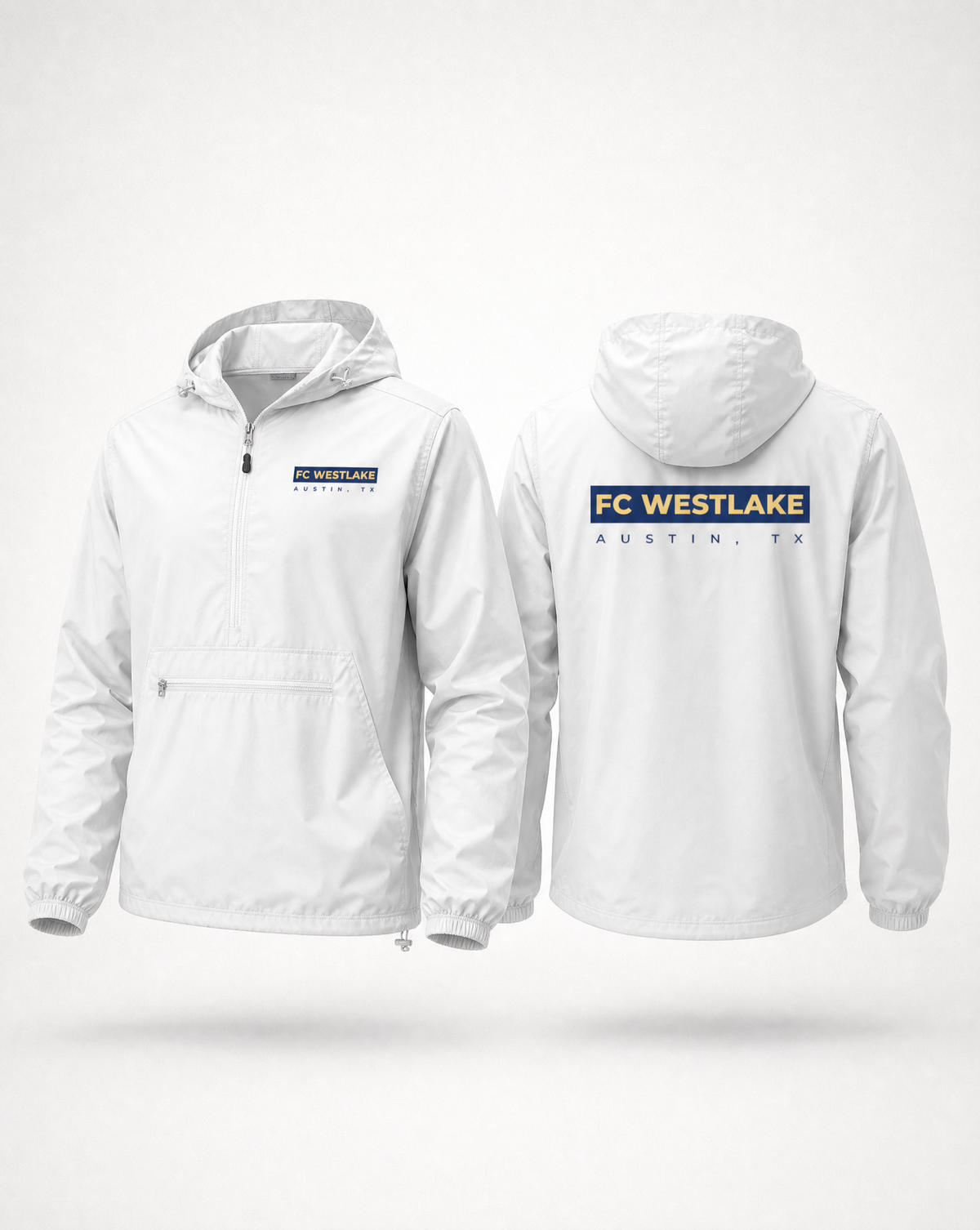 FCW Core | Packable Sideline Anorak – back view