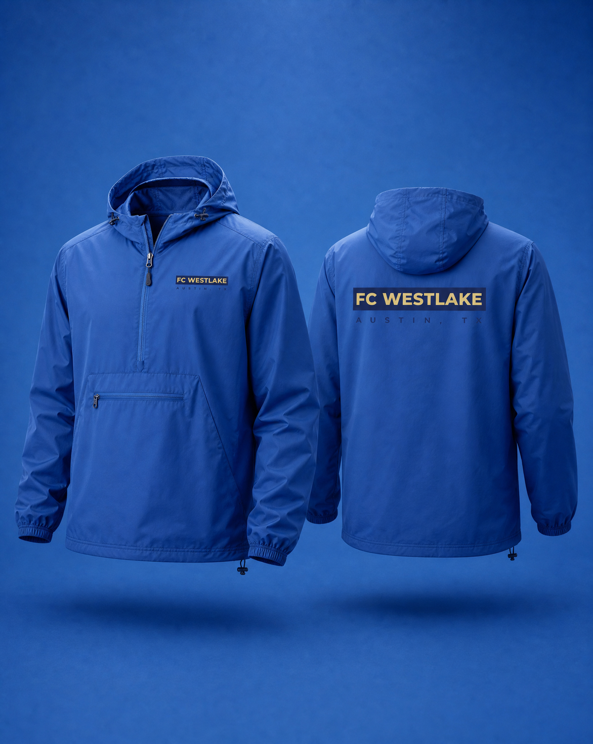 FCW Core | Packable Sideline Anorak – back view