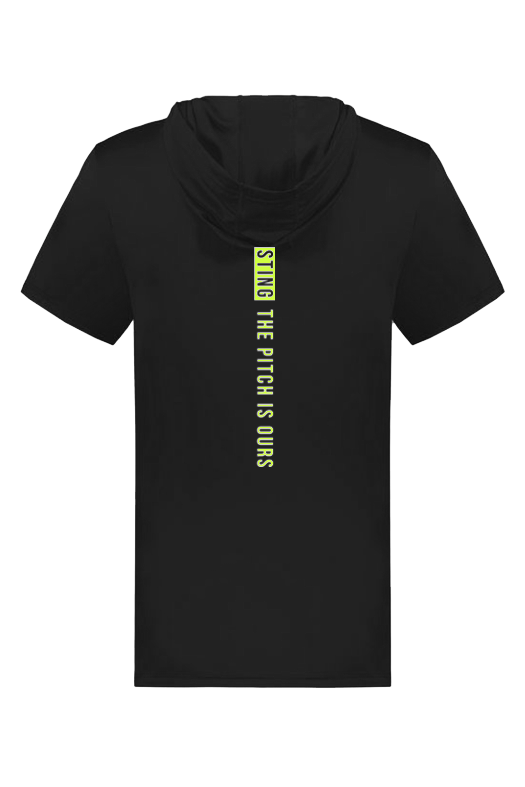Sting SZN | Pitch Is Ours Coolcore Hoodie | Black/Neon