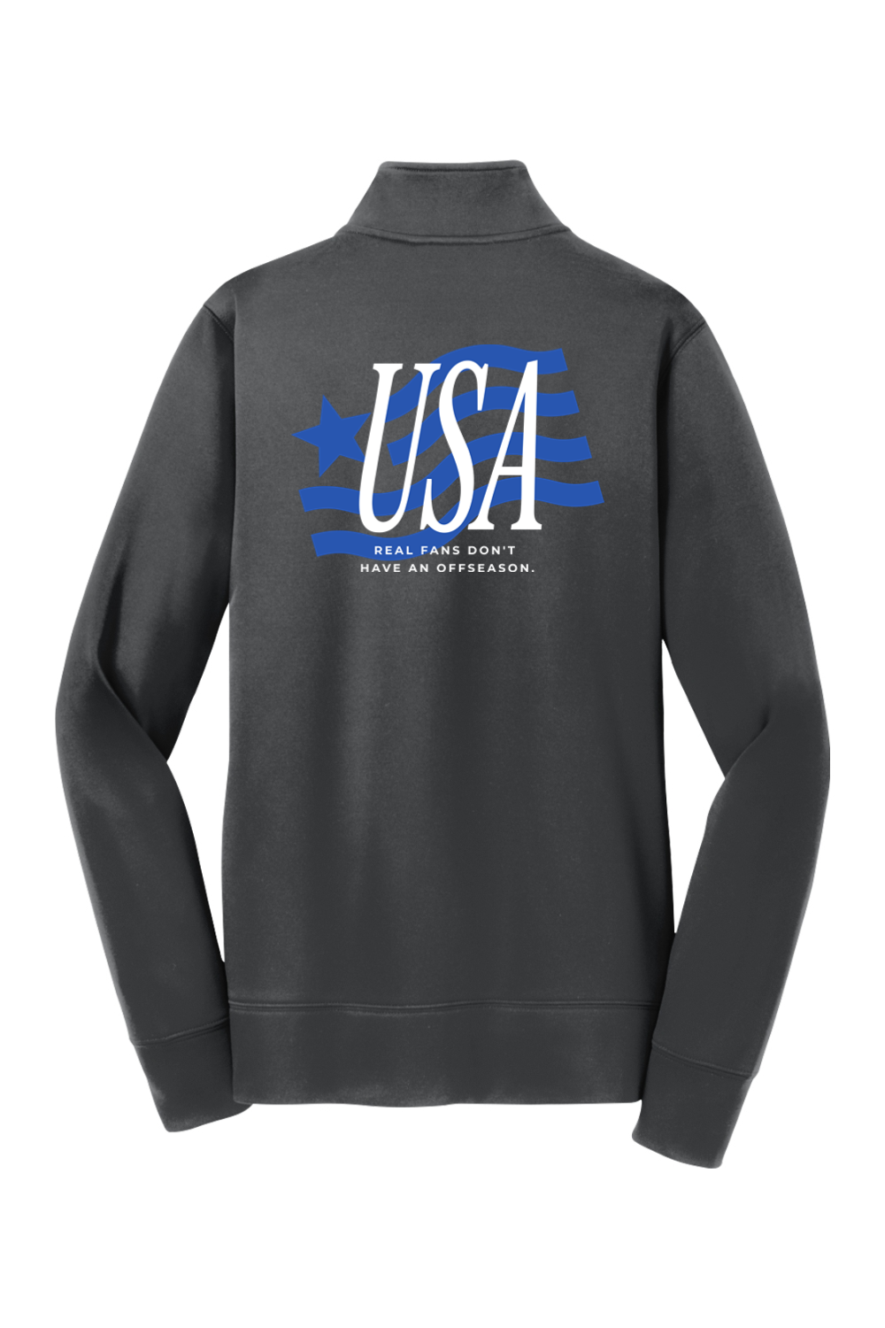 USA Real Fans | Ladies Fleece Full-Zip Jacket