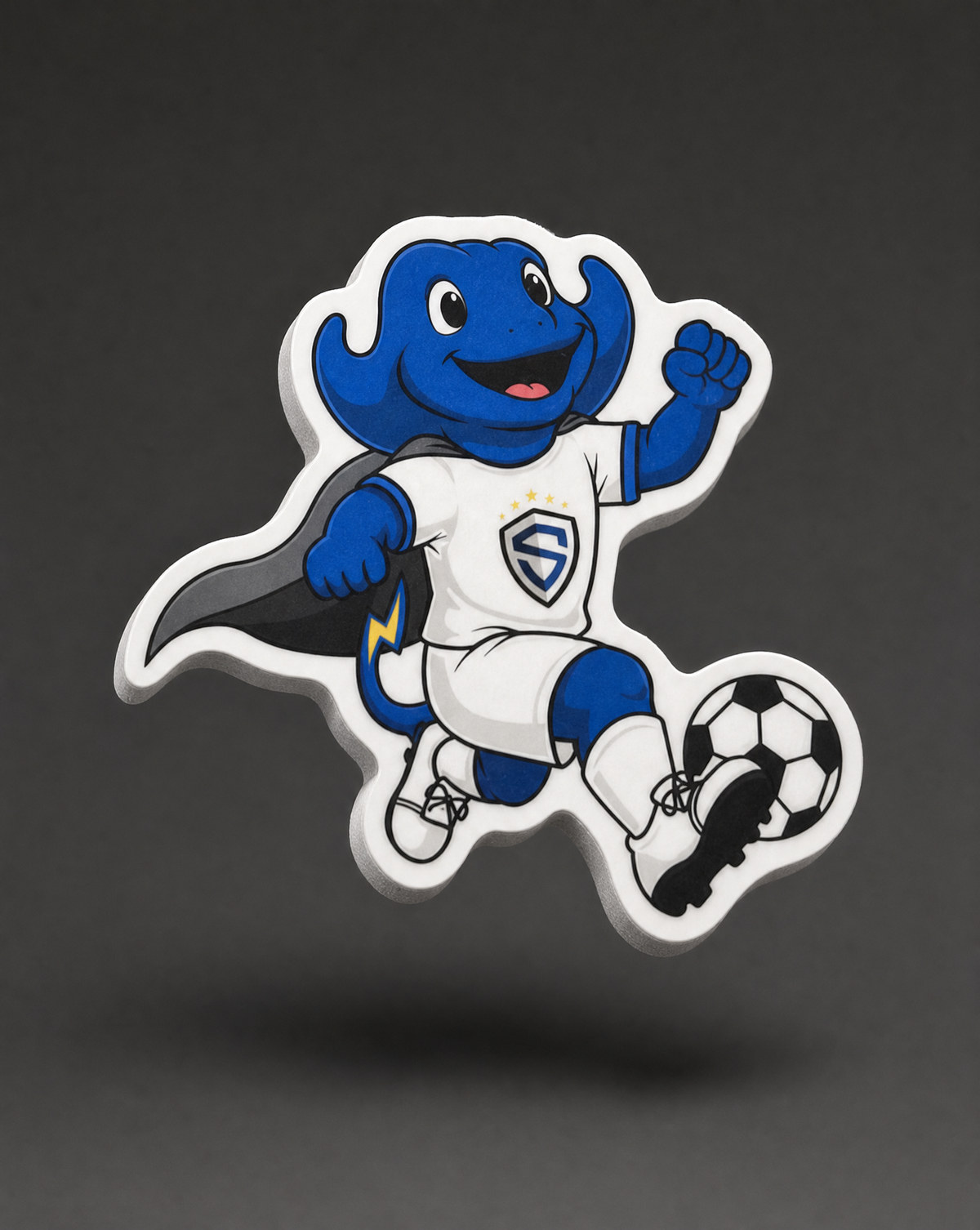Sting Stinger mascot Breakaway soccer sticker