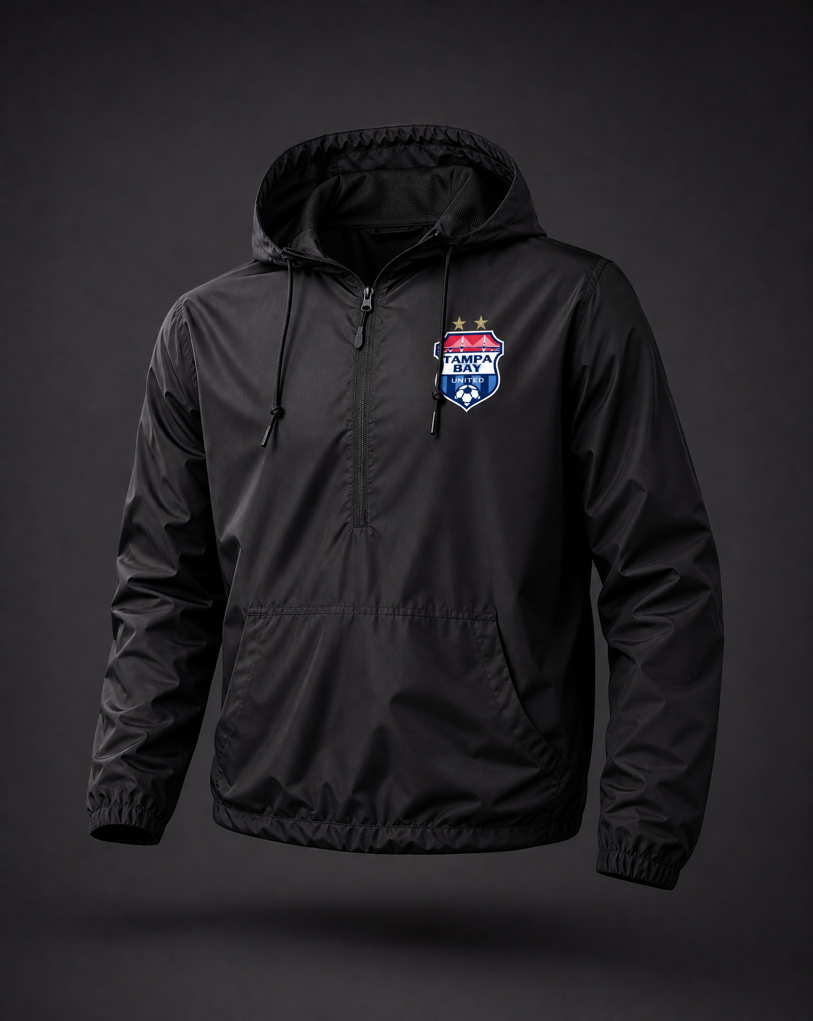 TBU Drop | Unisex Quarter-Zip Windbreaker