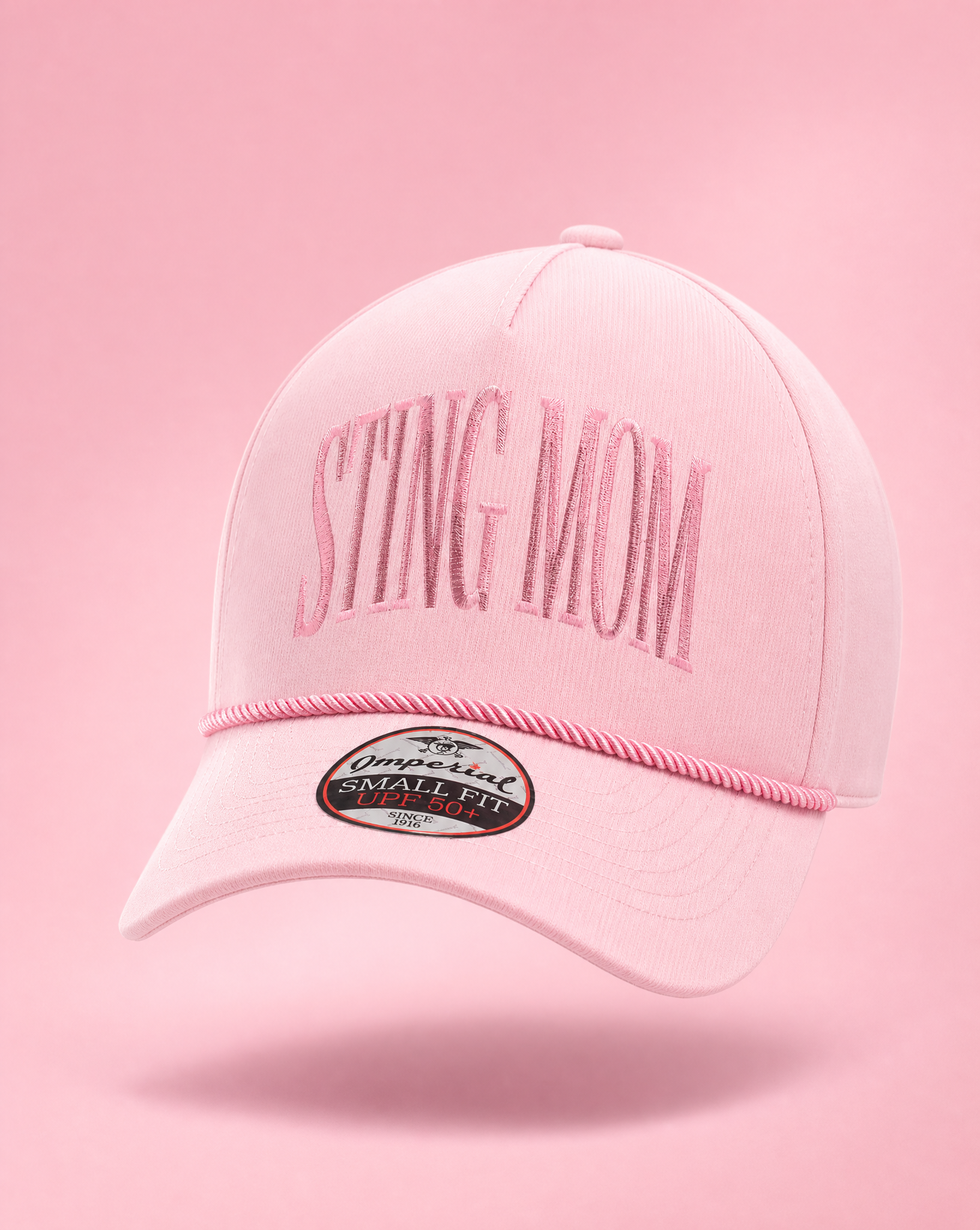 Sting Soccer | 'STING MOM' Pink Embroidered Rope Hat