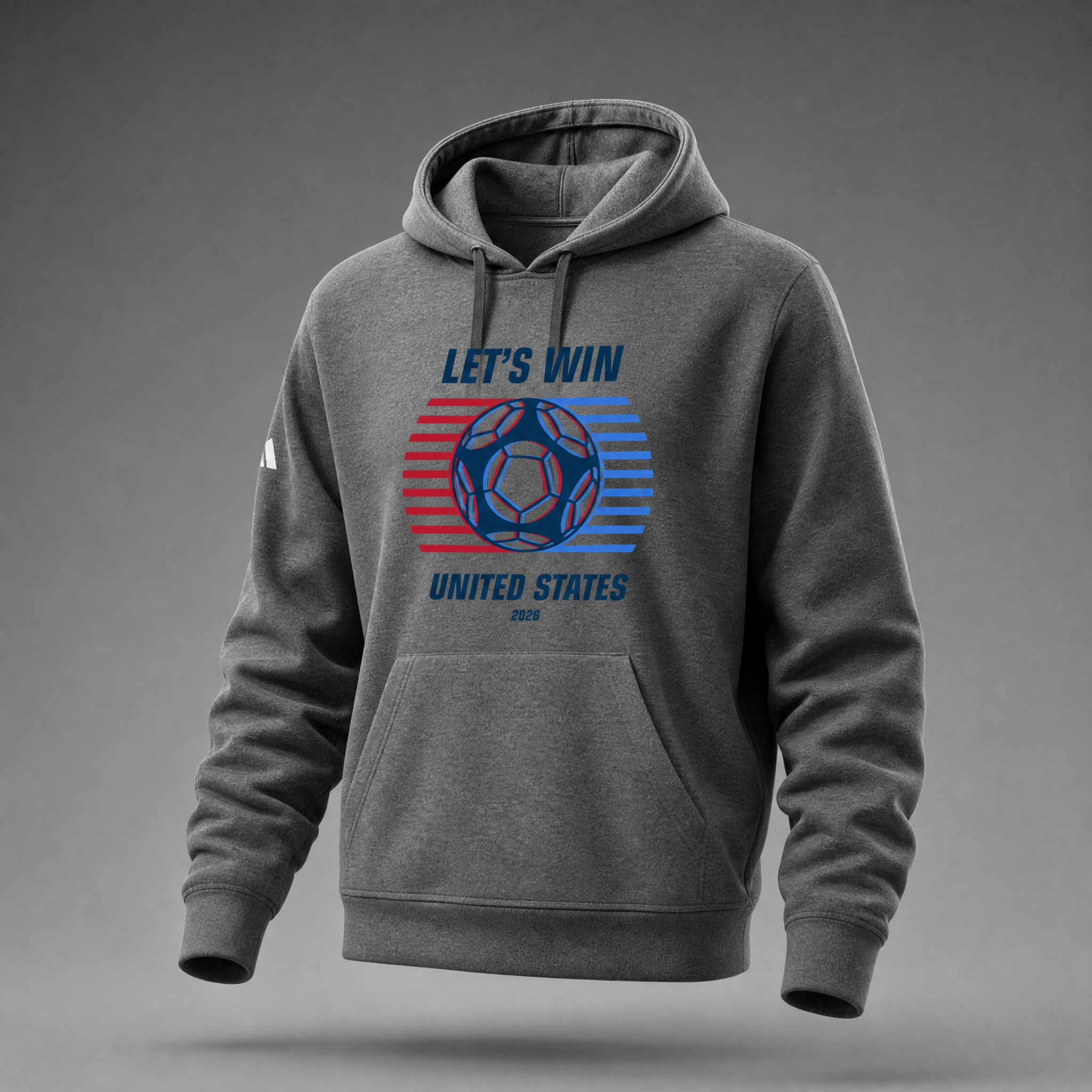 USA Let's Win | Adidas Fleece Hooded Sweatshirt