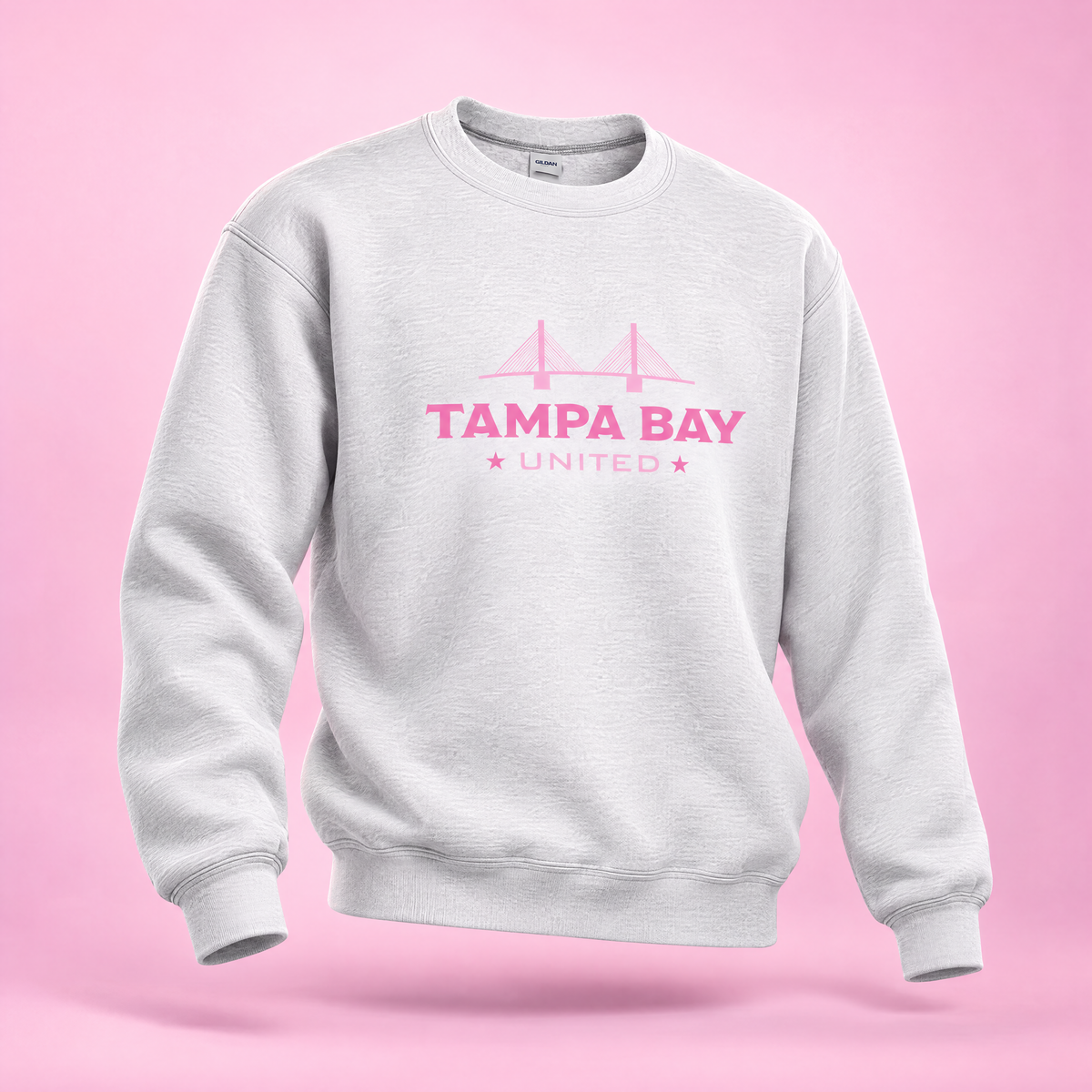 TBU Pink Collection | Adult Bridge Crewneck Sweatshirt