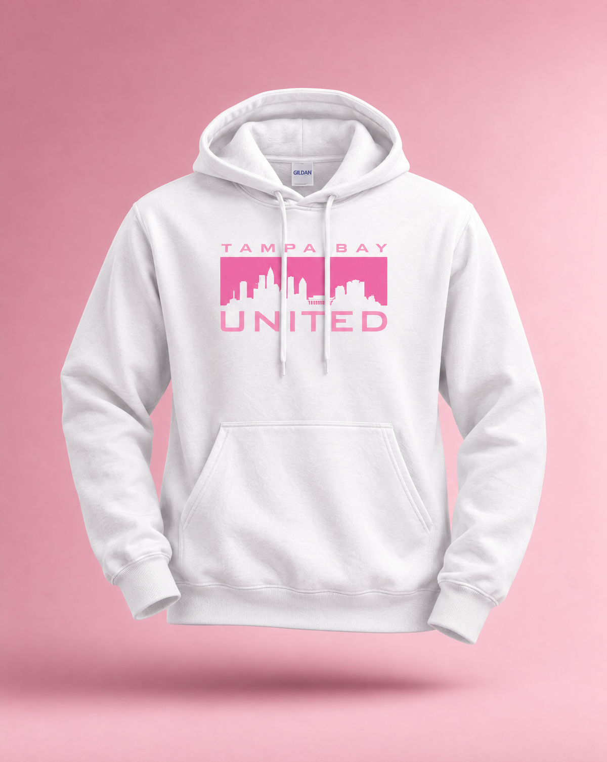 TBU Pink Collection | Adult Cityscape Fleece Hoodie