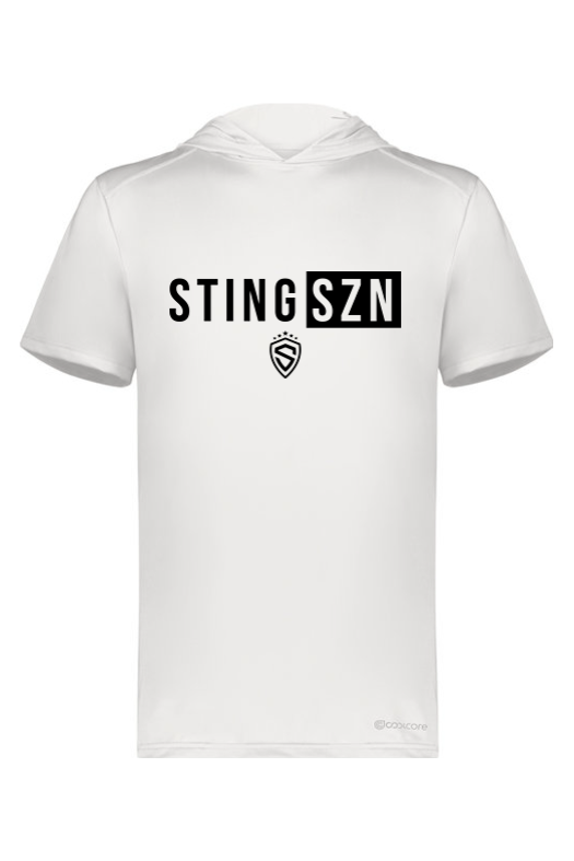 Sting SZN | Pitch Is Ours Coolcore Hoodie  | White