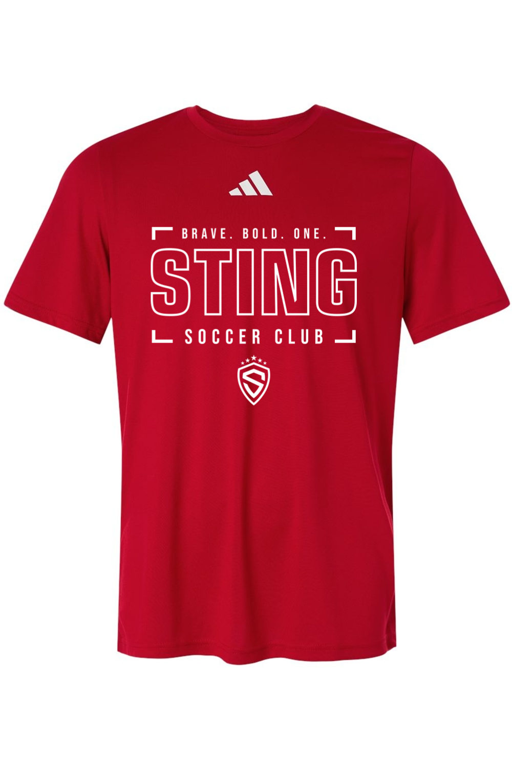 Sting Grid Adidas Men's Pregame T-Shirt