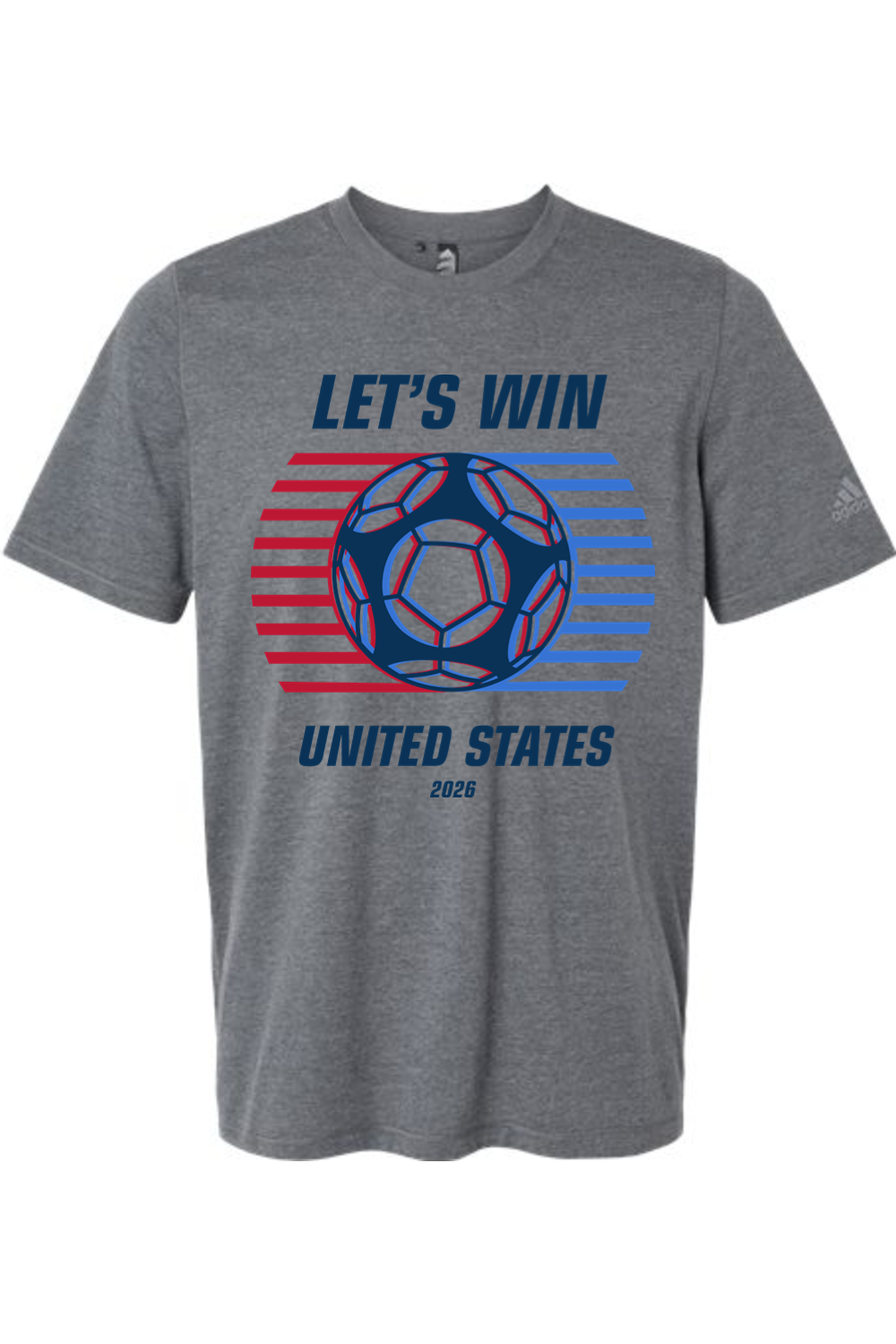 USA Let's Win | Adidas Blended T-Shirt