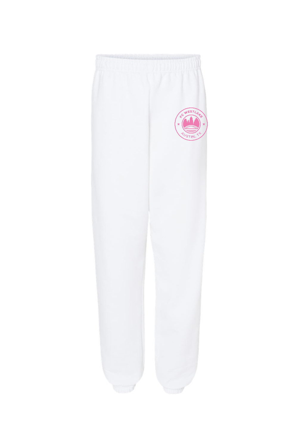 FCW Monochrome Crest Logo - Dark Pink