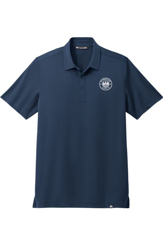 FC Westlake | FCW Tonal White Crest EMB Blue Lights TravisMathew Cabana Solid Polo