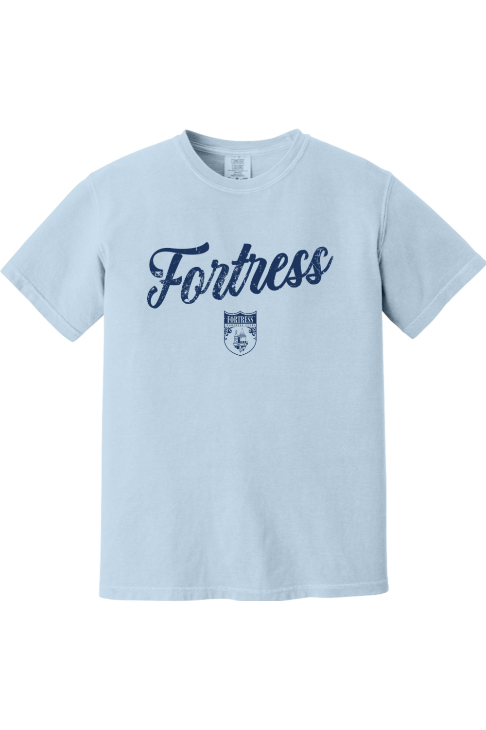 Fortress Script Comfort Colors Ringspun Short Sleeve Shirt