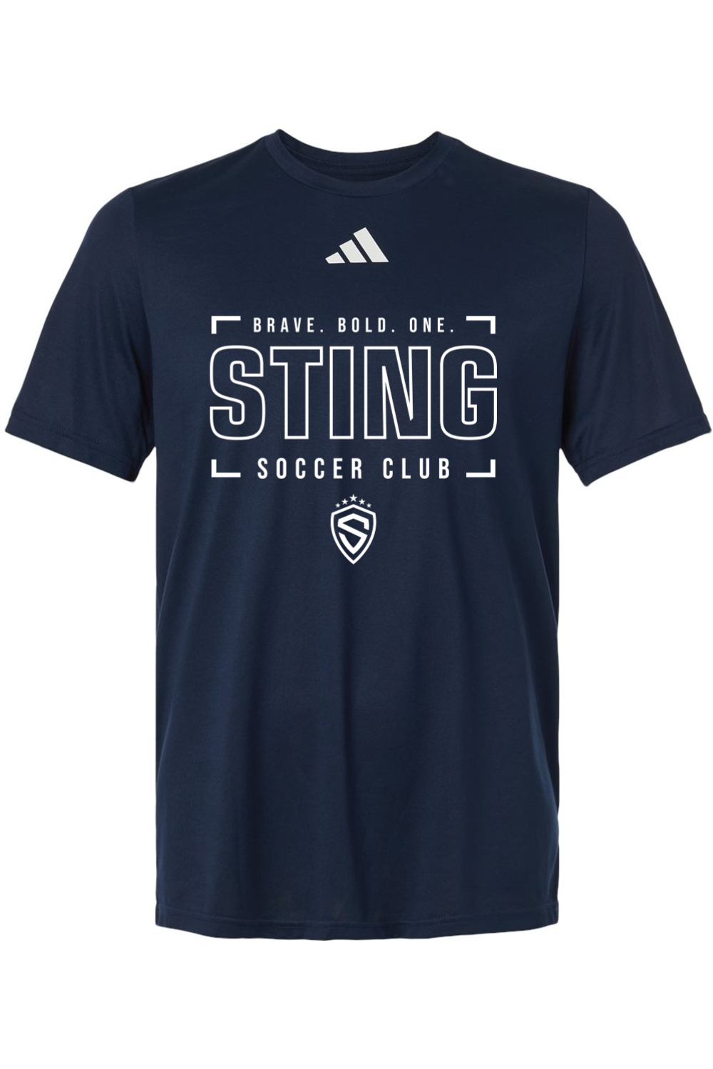 Sting Grid Adidas Men's Pregame T-Shirt