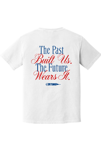 Sting Legacy Collection | Youth Past Built Us Tee | White